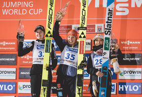 04.02.2023 - Podium PŚ Pań w Willingen