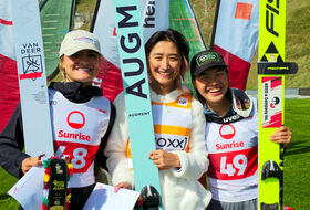 14.09.2025 - Podium LPI Pań w Einsiedeln