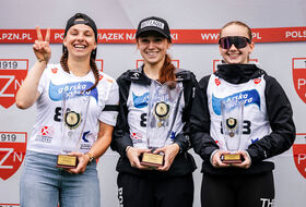 15.07.2026 - Podium pań Memoriału Olimpijczyków
