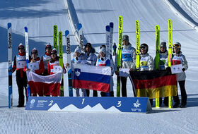 27.01.2023 - Podium EYOF 2023 w mikście