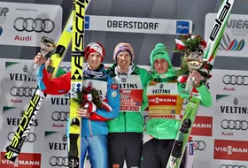 29.12.2015 - Podium PŚ w Oberstdorfie