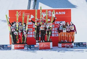 28.03.2021 - Podium PŚ Pań w Czajkowskim