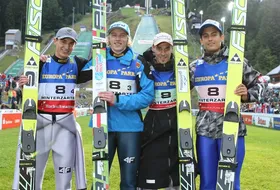 06.08.2011 - Polscy skoczkowie w Hinterzarten