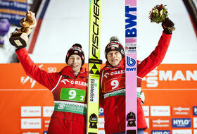 Kacper Tomasiak i Dawid Kubacki