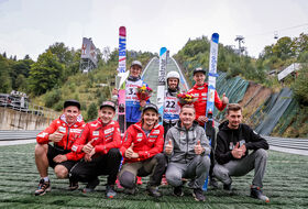 Reprezentacje Polski i Bułgarii w Rasnovie