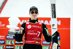 Domen Prevc - zwycięzca Planica 7