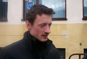 Adam Małysz rozmawia <br> z dziennikarzami o Łukaszu Kruczku
