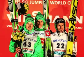 30.01.2016 - Podium PŚ w Sapporo
