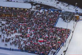 Polscy kibice w Lake Placid 