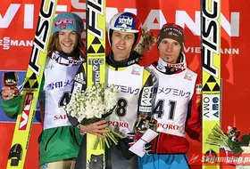 19.01.2013 - Podium PŚ w Sapporo