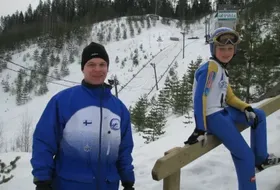 Juha Nykanen i Sebastian Okas