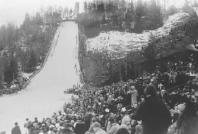 Skocznia Olimpijska w Lake Placid w 1932 roku