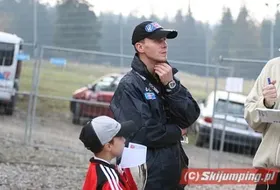 Wojciech Skupień z synem