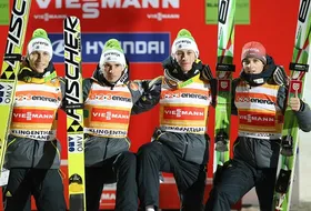 23.11.2013 - Słoweńcy na podium w Klingenthal