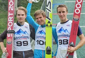 21.09.2014 - Podium FIS Cup w Szczyrku