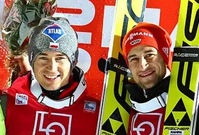 Kamil Stoch i Markus Eisenbichler