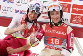 Kamil Stoch i Stefan Hula