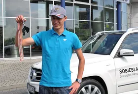 Kamil Stoch z kluczykami