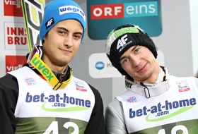 Kamil Stoch i Maciej Kot