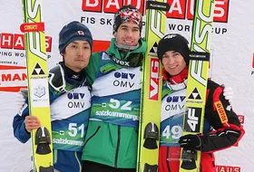 15.01.2012 - Podium PŚ w Bad Mitterndorf