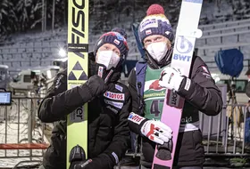 Kamil Stoch i Dawid Kubacki