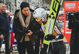 Robert Lewandowski i Kamil Stoch