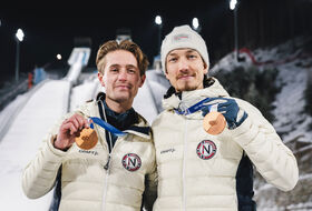 Kristoffer Eriksen Sundal i Johann Andre Forfang