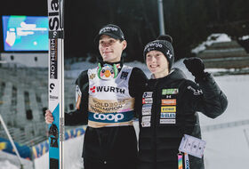 Domen Prevc i Nika Prevc