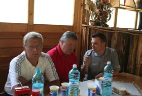 Apoloniusz Tajner udziela wywiadu