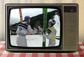 01.12.2001 - Martin Schmitt i Adam Małysz