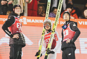 Paweł Wąsek, Kacper Tomasiak i Maciej Kot