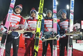 14.12.2019 - Polacy na podium PŚ w Klingenthal