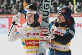 Daniel Tschofenig i Stefan Kraft