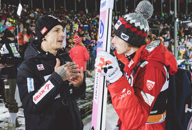 Thomas Thurnbichler i Dawid Kubacki