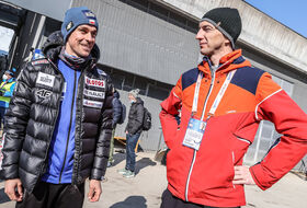 Piotr Żyła i Martin Mesik