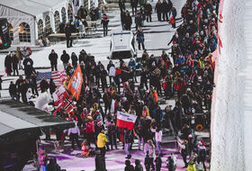 Kibice w Lillehammer