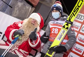 Święty Mikołaj i Kamil Stoch