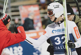 Kamil Stoch i Kacper Tomasiak