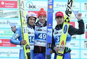 03.10.2013 - Podium LGP w Klingenthal