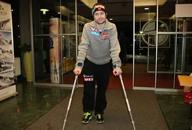 Anders Jacobsen po powrocie ze szpitala