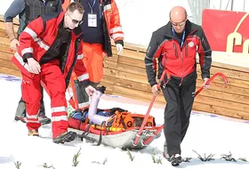 21.03.2014 - upadek Manueli Malsiner