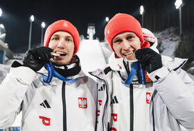 Kacper Tomasiak i Paweł Wąsek