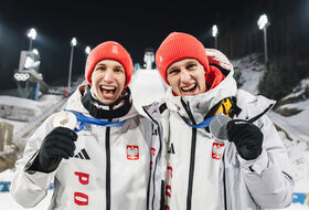 Kacper Tomasiak i Paweł Wąsek