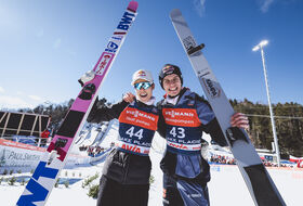 Ryoyu Kobayashi i Andreas Wellinger