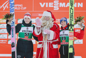 Halvor Egner Granerud, św. Mikołaj i Stefan Kraft