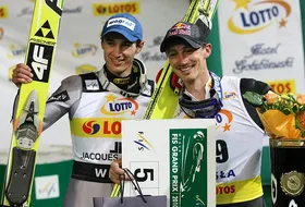 20.08.2010 - Adam Małysz i Kamil Stoch