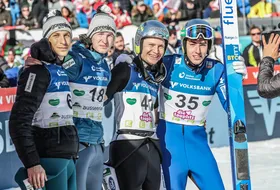 Jurij Tepes, Ziga Jelar, Anze Lanisek i Timi Zajc