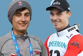 Piotr Żyła i Maciej Kot