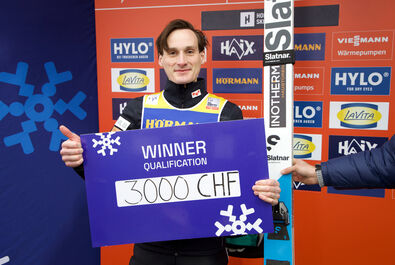 PŚ w Oslo: Domen Prevc zwycięzcą kwalifikacji