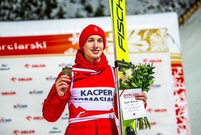 Tomasiak ze złotem MP w Wiśle. „Krajowe zawody są bardziej na luzie”